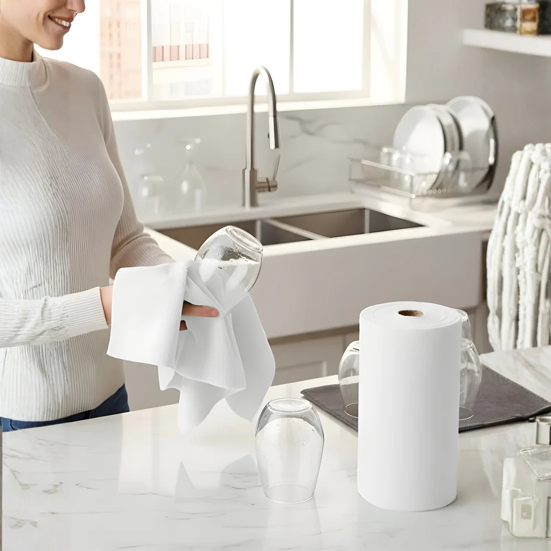 Minajur CleanX™ Mikrofiber Rulo Havlu