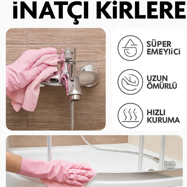 Minajur CleanX™ Mikrofiber Rulo Havlu